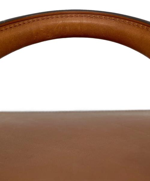 土屋鞄（ツチヤカバン）土屋鞄 (ツチヤカバン) マグナス ファスナートップブリーフ ブラウンの古着・服飾アイテム