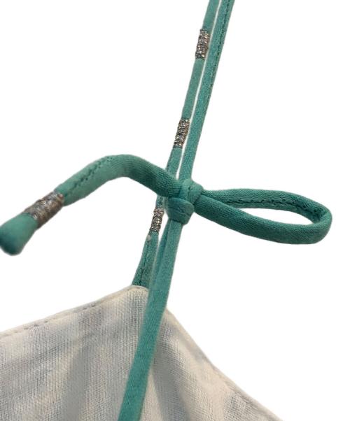 ne quittez pas（ヌキテパ）ne quittez pas (ヌキテパ) リリィプリントキャミソールドレス ブルー サイズ:表示なしの古着・服飾アイテム