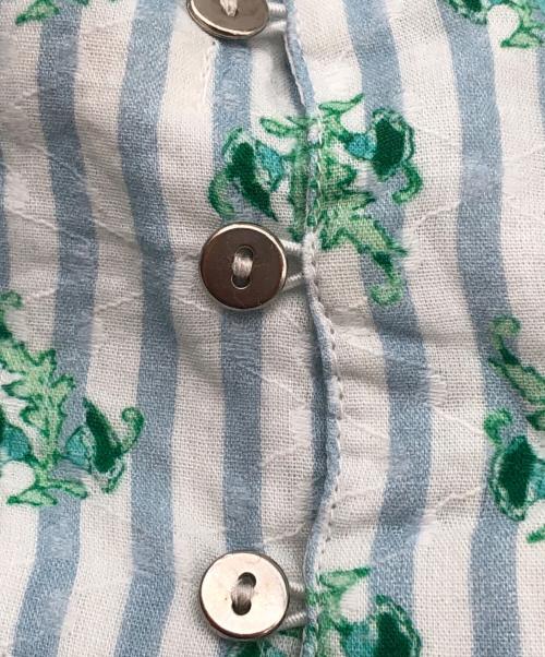 ne quittez pas（ヌキテパ）ne quittez pas (ヌキテパ) リリィプリントキャミソールドレス ブルー サイズ:表示なしの古着・服飾アイテム