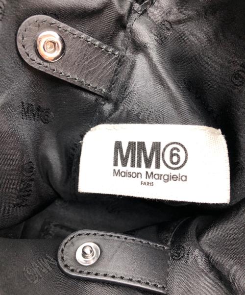 MM6 Maison Margiela（エムエムシックスメゾンマルジェラ）MM6 Maison Margiela (エムエムシックスメゾンマルジェラ) ジャパニーズメッシュトートバッグ ブラックの古着・服飾アイテム