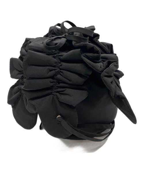 ENFOLD（エンフォルド）ENFOLD (エンフォルド) FLOWER BAG ブラックの古着・服飾アイテム