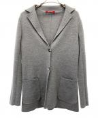 Max Mara Studioマックスマーラ ストゥディオ）の古着「ニットジャケット」｜グレ