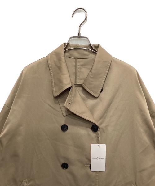 JOURNAL STANDARD（ジャーナルスタンダード）JOURNAL STANDARD (ジャーナルスタンダード) ライトクロスPコート ベージュ サイズ:Free 未使用品の古着・服飾アイテム