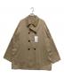 JOURNAL STANDARD（ジャーナルスタンダード）の古着「ライトクロスPコート」｜ベージュ