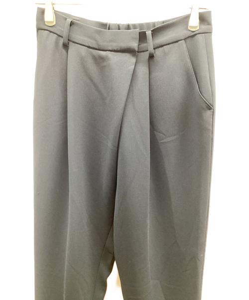 SOEJU（ソージュ）SOEJU (ソージュ) タックパンツ ネイビー サイズ:Mの古着・服飾アイテム