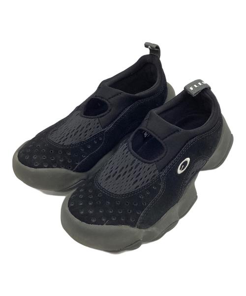 oakley factory team（オークリーファクトリーチーム）OAKLEY FACTORY TEAM (オークリーファクトリーチーム) Suede Flesh Sandal ブラック サイズ:23の古着・服飾アイテム