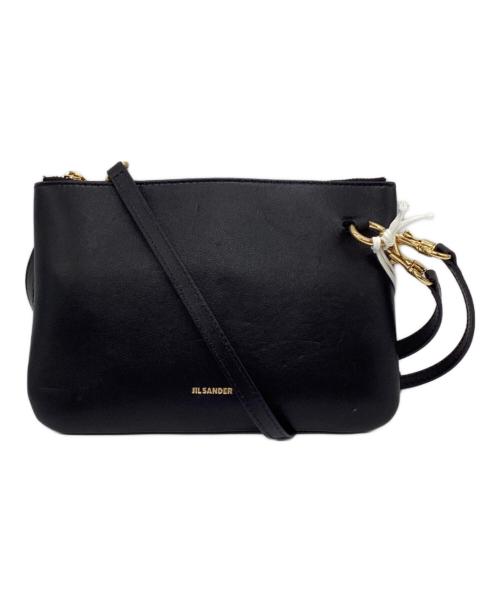 JIL SANDER（ジルサンダー）JIL SANDER (ジルサンダー) LINK MD Shoulder Bag ブラックの古着・服飾アイテム