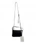 JIL SANDER (ジルサンダー) LINK MD Shoulder Bag ブラック：32000円