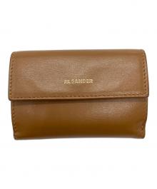 JIL SANDER（ジルサンダー）の古着「3つ折り財布」｜ブラウン