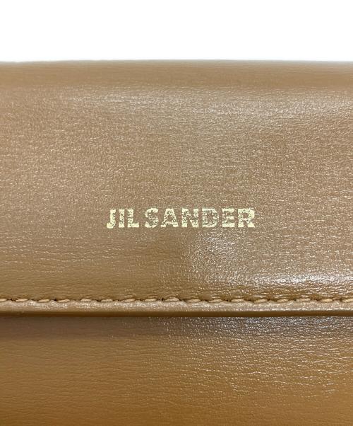 JIL SANDER（ジルサンダー）JIL SANDER (ジルサンダー) 3つ折り財布 ブラウンの古着・服飾アイテム