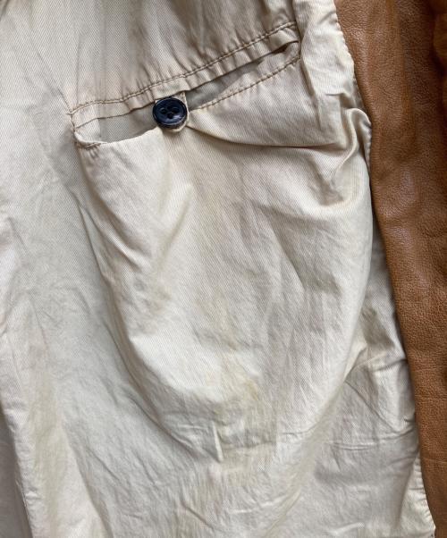 FAKTOR（ファクター）FAKTOR (ファクター) レザージャケット ブラウン サイズ:Mの古着・服飾アイテム