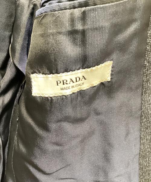 PRADA（プラダ）PRADA (プラダ) 3Bテーラードジャケット ネイビー サイズ:48の古着・服飾アイテム