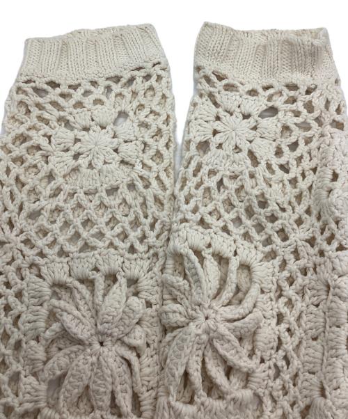 RHC Ron Herman（アールエイチシー ロンハーマン）RHC Ron Herman (アールエイチシー ロンハーマン) Random Crochet Cardigan ランダムクロシェカーディガン アイボリー サイズ:-の古着・服飾アイテム