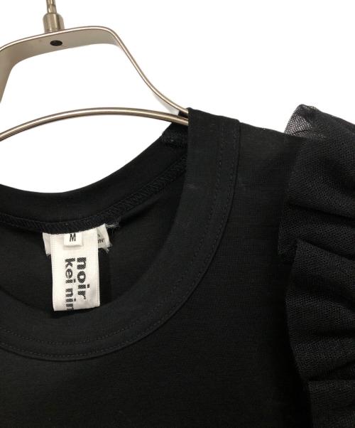 noir kei ninomiya（ノワール ケイ ニノミヤ）noir kei ninomiya (ノワール ケイ ニノミヤ) パフスリーブカットソー ブラック サイズ:Mの古着・服飾アイテム