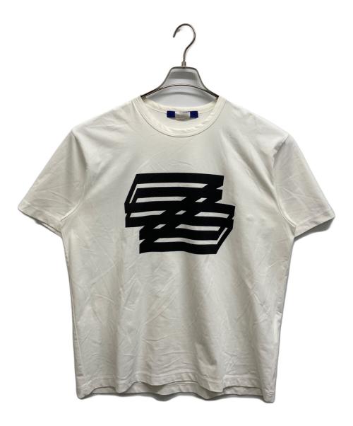 JUNYA WATANABE MAN（ジュンヤワタナベマン）JUNYA WATANABE MAN (ジュンヤワタナベマン) SIMEKコラボレーションTシャツ ホワイト サイズ:Lの古着・服飾アイテム