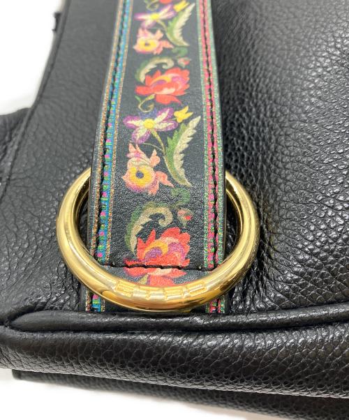 ETRO（エトロ）ETRO (エトロ) 2WAYショルダーバッグ ブラックの古着・服飾アイテム