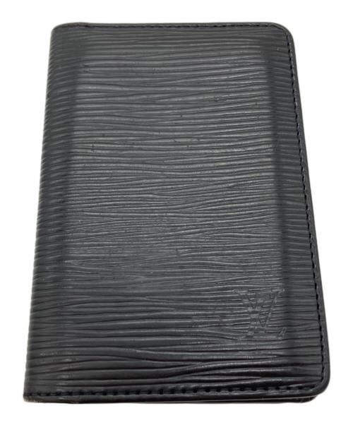 LOUIS VUITTON（ルイ ヴィトン）LOUIS VUITTON (ルイ ヴィトン) カードケース ブラックの古着・服飾アイテム