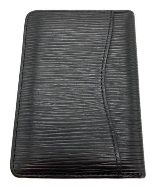 LOUIS VUITTON（ルイ ヴィトン）LOUIS VUITTON (ルイ ヴィトン) カードケース ブラックの古着・服飾アイテム