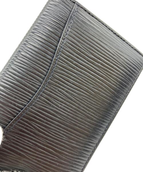 LOUIS VUITTON（ルイ ヴィトン）LOUIS VUITTON (ルイ ヴィトン) カードケース ブラックの古着・服飾アイテム