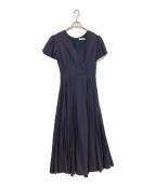 MARIHAマリハ）の古着「ドット柄マドモアゼルのドレス」｜ネイビー