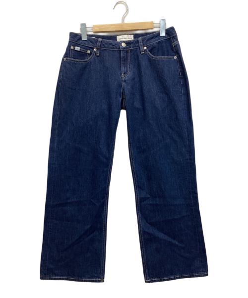 Calvin Klein Jeans（カルバンクラインジーンズ）Calvin Klein Jeans (カルバンクラインジーンズ) ローライズバギーデニムパンツ サイズ:W27の古着・服飾アイテム