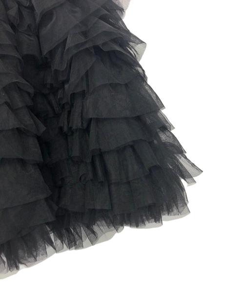 Bibiy.（ビビィ）Bibiy. (ビビィ) DARLENE SHUSHU MINI SKIRT ブラック サイズ:freeの古着・服飾アイテム