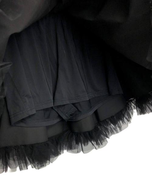 Bibiy.（ビビィ）Bibiy. (ビビィ) DARLENE SHUSHU MINI SKIRT ブラック サイズ:freeの古着・服飾アイテム