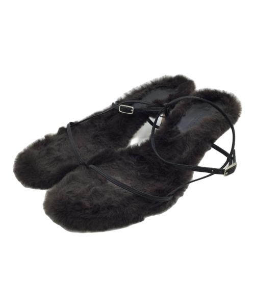 BRENTELLA（ブレンテッラ）BRENTELLA (ブレンテッラ) ISABELLA ヒールサンダル ブラウン サイズ:EU36の古着・服飾アイテム