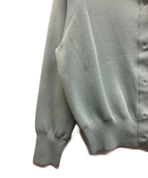 l’heritage martinique（レリタージュ マルティニーク）l’heritage martinique (レリタージュ マルティニーク) タフタフリルカーディガン グリーン サイズ:Freeの古着・服飾アイテム