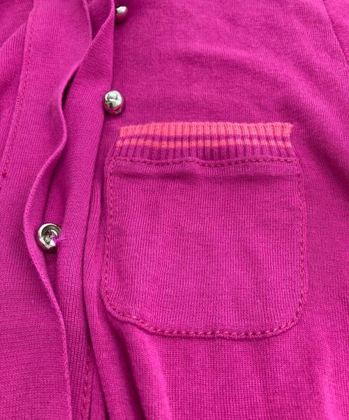 LOUIS VUITTON（ルイ ヴィトン）LOUIS VUITTON (ルイ ヴィトン) ニットポロワンピース ピンク サイズ:XSの古着・服飾アイテム