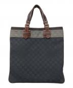 LOEWEロエベ）の古着「アナグラムキャンバスミニトートバッグ」｜ブラック