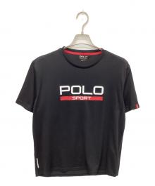 POLO SPORT（ポロスポーツ）の古着「半袖Tシャツ」｜ブラック
