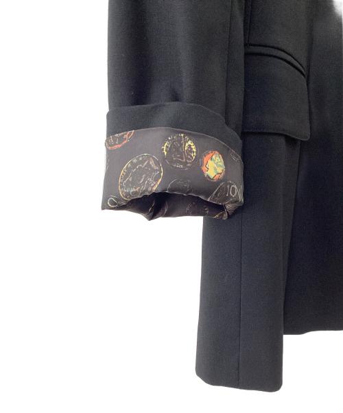 JUNIOR GAULTIER（ジュニアゴルチエ）JUNIOR GAULTIER (ジュニアゴルチエ) テーラードジャケット ブラック サイズ:40の古着・服飾アイテム