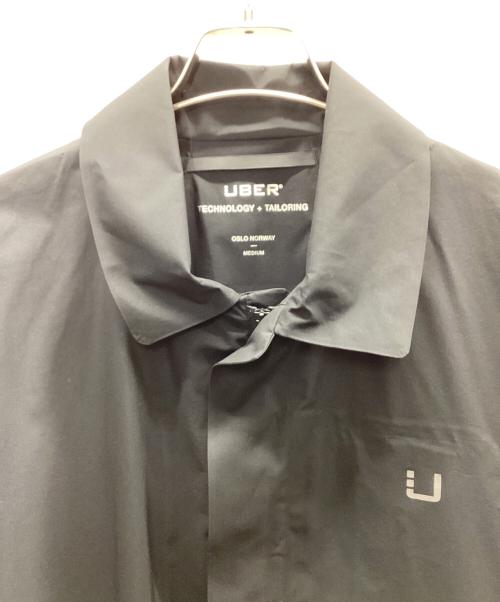 UBER（ウーバー）UBER (ウーバー) ナイロンコート ブラック サイズ:Mの古着・服飾アイテム