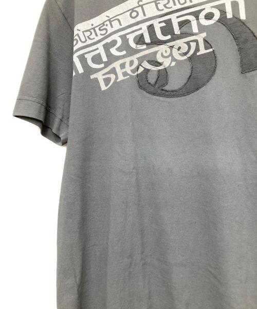 DIESEL（ディーゼル）DIESEL (ディーゼル) プリントTシャツ グレー サイズ:Mの古着・服飾アイテム