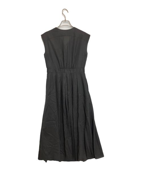 ANAYI（アナイ）ANAYI (アナイ) ビエラコットンカシュクールワンピース グレー サイズ:34の古着・服飾アイテム