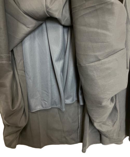 ANAYI（アナイ）ANAYI (アナイ) ビエラコットンカシュクールワンピース グレー サイズ:34の古着・服飾アイテム