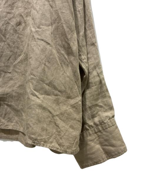 MUSE de Deuxieme Classe（ミューズ ドゥーズィエム クラス）MUSE de Deuxieme Classe (ミューズ ドゥーズィエム クラス) Linen シャツ ベージュ サイズ:FREEの古着・服飾アイテム
