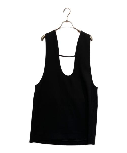 AEWEN MATOPH（イウエン マトフ）AEWEN MATOPH (イウエン マトフ) Uネックミニワンピース ブラック サイズ:FREEの古着・服飾アイテム