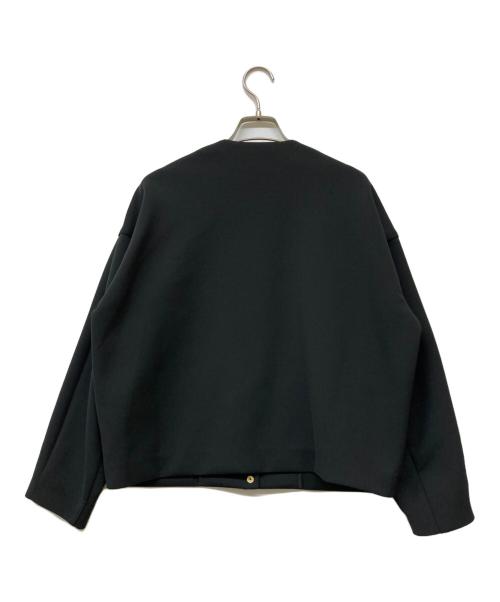 UNITED ARROWS（ユナイテッドアローズ）UNITED ARROWS (ユナイテッドアローズ) JRSY G/BTN ジャケット ブラック サイズ:Freeの古着・服飾アイテム