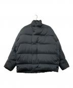 KAZUYUKI KUMAGAI ATTACHMENTカズユキクマガイ アタッチメント）の古着「ストレッチダルビータフタ ラウンドカラーダウンブルゾン」｜ブラック