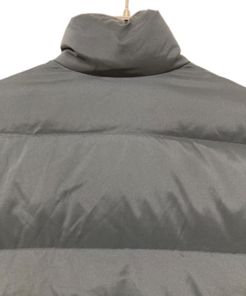 KAZUYUKI KUMAGAI ATTACHMENT（カズユキクマガイ アタッチメント）KAZUYUKI KUMAGAI ATTACHMENT (カズユキクマガイ アタッチメント) ストレッチダルビータフタ ラウンドカラーダウンブルゾン ブラック サイズ:Lの古着・服飾アイテム