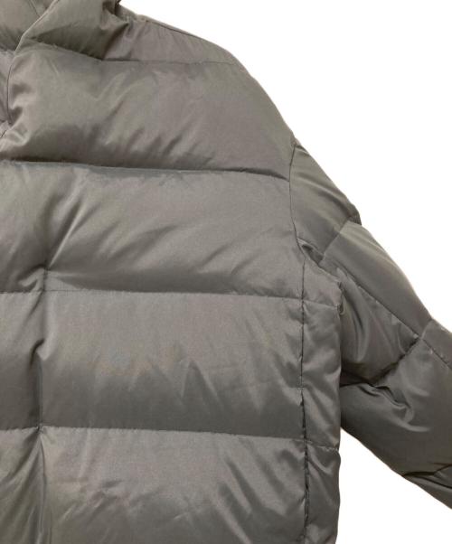 KAZUYUKI KUMAGAI ATTACHMENT（カズユキクマガイ アタッチメント）KAZUYUKI KUMAGAI ATTACHMENT (カズユキクマガイ アタッチメント) ストレッチダルビータフタ ラウンドカラーダウンブルゾン ブラック サイズ:Lの古着・服飾アイテム