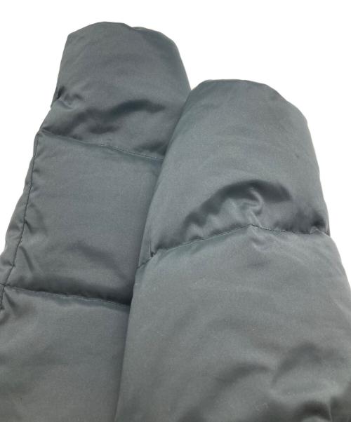 KAZUYUKI KUMAGAI ATTACHMENT（カズユキクマガイ アタッチメント）KAZUYUKI KUMAGAI ATTACHMENT (カズユキクマガイ アタッチメント) ストレッチダルビータフタ ラウンドカラーダウンブルゾン ブラック サイズ:Lの古着・服飾アイテム