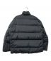KAZUYUKI KUMAGAI ATTACHMENT (カズユキクマガイ アタッチメント) ストレッチダルビータフタ ラウンドカラーダウンブルゾン ブラック サイズ:L：9000円