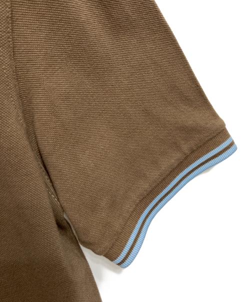 FRED PERRY（フレッドペリー）FRED PERRY (フレッドペリー) ポロシャツ ブラウン サイズ:40の古着・服飾アイテム
