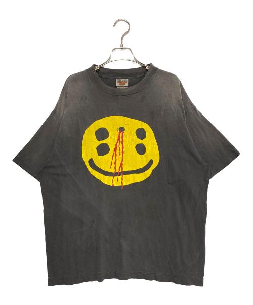 SAINT MICHAEL（セントマイケル）SAINT MICHAEL (セントマイケル) CP SS TEE / SMILE ブラック サイズ:Lの古着・服飾アイテム