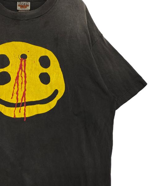 SAINT MICHAEL（セントマイケル）SAINT MICHAEL (セントマイケル) CP SS TEE / SMILE ブラック サイズ:Lの古着・服飾アイテム