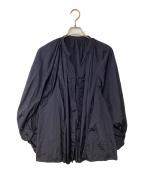 ETRE TOKYOエトレトウキョウ）の古着「ボリュームスリーブブラウス」｜ネイビー