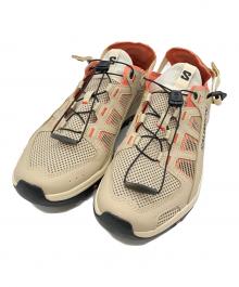 SALOMON（サロモン）の古着「シューズ」｜ベージュ